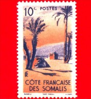 Costa Dei Somali - Cote - Usato - 1947 - Alberi - Palme - Somaliland - Danakil Tent - 10 - Gebraucht