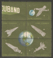 Cuba 1964 Mi# 918-942 ** MNH - 5 Blocks Of 6 - Experimental Postal Rocket Flight, 25th Anniv. / Space - Amérique Du Nord
