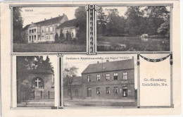 GR EHRENBERG Kr Soldin Przekolno Gasthof Materialwaren ASchieleit Mysliborz 1925 - Neumark