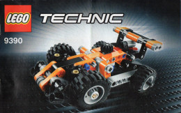 CATALOGUE LEGO Technic  9390  (20cmx12,5cm) - Kataloge