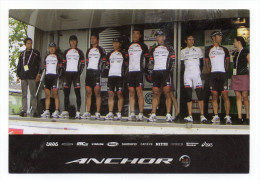 Cyclisme--2005 ???--Equipe Professionnelle Japonaise " ANCHOR "-- -carte Publicitaire - Cycling