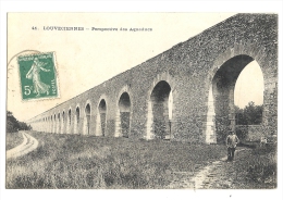 Cp, 78, Louveciennes, Perspective Des Aqueducs, Voyagée - Louveciennes