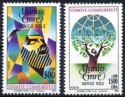 TURKEY 1991 (**) - Mi. 2926-27, The Love Year For Yunus Emre - Nuovi