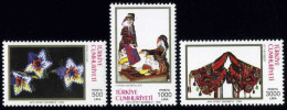 TURKEY 1992 (**) - Mi. 2966-68, Turkish Handcrafts - Nuevos