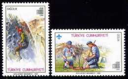 TURKEY 1992 (**) - Mi. 2973-74, Mountain Tourism - Neufs
