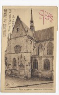 (RECTO / VERSO) NOGENT LE ROI - EGLISE ST SULPICE - FORMAT CPA - TROU CENTRAL ET PLI ANGLE HAUT A GAUCHE - PETIT PRIX - Nogent Le Roi