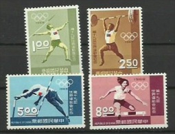 FORMOS 1968 - OLYMPICS MEXICO - YVERT Nº 624-627 - Unused Stamps