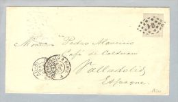 Niederlande Rotterdam 1893-02-23 Nr.-O 91 GS > Spanien - Covers & Documents