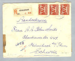 Niederlande 1941-07-03 Zensur R-Br.Schalkhaar>Hünibach - Cartas & Documentos