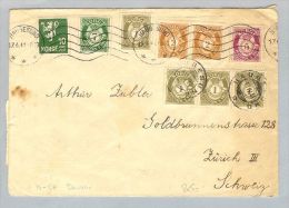Norwegen 1941-04-17 Zensurbrief Haugesund > Zürich CH - Briefe U. Dokumente