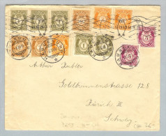 Norwegen 1941-03-03 Zensurbrief Haugesund Nach Zürich CH - Storia Postale