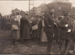 Photo 1915 ROESELARE (Roulers) - Prisonniers Belges Et Anglais, IR 172 (A107, Ww1, Wk 1) - Roeselare