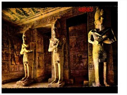 Abou Simbel Sall Des Pilliers - Temples D'Abou Simbel