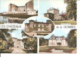 LES CHATEAUX DE LA DOMBES  Quatre Vues   No CR 2 C - Villars-les-Dombes