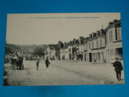 64 ) Jurançon - N° 8 - Le Quartier De La Place Du Junqué  ( Attelage )  - Année  - EDIT - Carrache - Jurancon