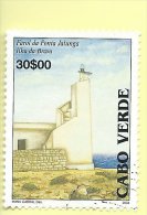 TIMBRES - STAMPS - CAPE VERDE / CAP VERT - 2004 - PHARE PONTA JALUNGA - TIMBRE OBLITÉRÉ - Kaapverdische Eilanden