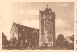 ROTSELAAR (3110) :  Toren TERHEIDE Met Het Herenhuis Van EYNATTEN, Gebouwd In 1631 (foto 1903). CPSM. - Rotselaar