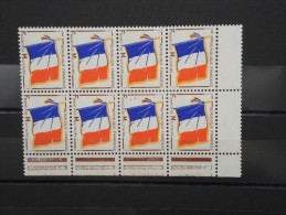 FRANCE-FM 13 En Bloc De 8 Bords De Feuille Neufs Luxe     P6364 - Franchise Stamps