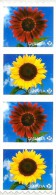 Canada - 2011 - Flowers - Sunflower - Mint Self-adhesive Coil Stamp Pairs - Nuovi