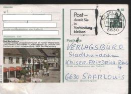 Ganzsachen  - Postkarte   Motiv: Bad Marienberg  - Echt Gelaufen - Cartes Postales - Oblitérées