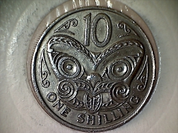 New Zealand 10 Cents - 1 Shilling 1967 - Nueva Zelanda