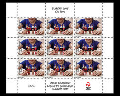 Groenland / Greenland - Postfris/MNH - Sheet Oud Speelgoed (14.00) 2015 NEW!! - Neufs