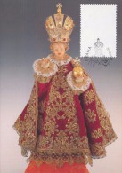 J2701 - Czechoslovakia (1991) Preparatory Print (RRR!) - Cartes Maximum: Graceful Infant Jesus Of Prague - Errors, Freaks & Oddities (EFO)