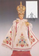 J2704 - Czechoslovakia (1991) Preparatory Print (RRR!) - Cartes Maximum: Graceful Infant Jesus Of Prague - Variétés Et Curiosités