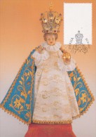 J2708 - Czechoslovakia (1991) Preparatory Print (RRR!) - Cartes Maximum: Graceful Infant Jesus Of Prague - Plaatfouten En Curiosa