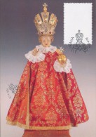 J2709 - Czechoslovakia (1991) Preparatory Print (RRR!) - Cartes Maximum: Graceful Infant Jesus Of Prague - Variétés Et Curiosités