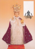 J2713 - Czechoslovakia (1991) Preparatory Print (RRR!) - Cartes Maximum: Graceful Infant Jesus Of Prague - Errors, Freaks & Oddities (EFO)