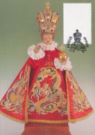 J2716 - Czechoslovakia (1991) Preparatory Print (RRR!) - Cartes Maximum: Graceful Infant Jesus Of Prague - Plaatfouten En Curiosa
