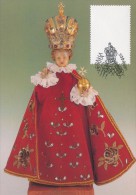 J2717 - Czechoslovakia (1991) Preparatory Print (RRR!) - Cartes Maximum: Graceful Infant Jesus Of Prague - Plaatfouten En Curiosa