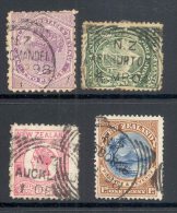 NEW ZEALAND, Class A, Postmarks COROMANDEL, ASHBURTON, AUCKLAND, GISBORNE - Oblitérés