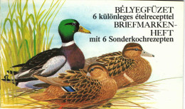 HUNGARY 1988. ANIMALS / BIRDS / DUCKS COMPLETE BOOKLET WITH GERMAN LANGUAGE MNH ! - Abarten Und Kuriositäten