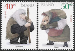 Iceland 2000 MNH/**/postfris/postfrisch Michelnr. 967A-968A - Nuovi