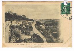 CPA (86) POITIERS - Boulevard Tison ,vue Prise De La Tour à Oiseau  - (014) - Poitiers