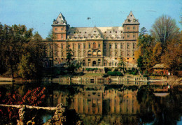 TORINO   IL  PO  E  CASTELLO  DEL  VALENTINO     (VIAGGIATA) - Fiume Po