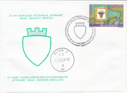 21739- GERMANS FROM BANAT REGION ASSOCIATION, SPECIAL COVER, 2006, ROMANIA - Storia Postale