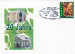 21782- GERMANS FROM BANAT DEMOCRATIC FORUM, SPECIAL COVER, 2010, ROMANIA - Lettres & Documents