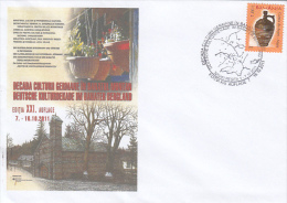 21899- VALIUG CATHOLIC CHURCH, SPECIAL COVER, 2011, ROMANIA - Lettres & Documents