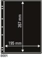 PRINZ PRO-FIL System 8001 5 Sheets 1 Pocket 267 X 195 Mm - Vierges