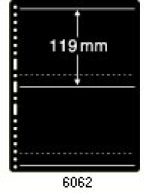PRINZ Stock Pages 6772 Prinz-System, Double-sided 2 Pockets Each 119 Mm Height - Vierges