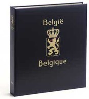 DAVO 1944 Luxe Binder Stamp Album Belgium IV - Large Format, Black Pages