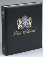 DAVO 342 Luxe Binder Stamp Album Netherlands Mooi Nederland - Groot Formaat, Zwarte Pagina