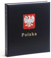DAVO 7441 Luxe Binder Stamp Album Poland I - Formato Grande, Fondo Negro
