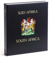 DAVO 9141 Luxe Binder Stamp Album South Africa Union - Groß, Grund Schwarz