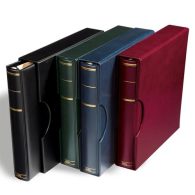 KABE Ringbinder APOLLO, Red, Incl. Slipcase - Groot Formaat, Zwarte Pagina