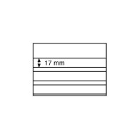 Standard Cards PVC, 158x113 Mm, 3 Clear Strips With Cover Sheet,black Card, 100 Per Pack - Stock Sheets