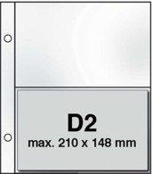 DAVO 27302 Leaves D2 (per 10) - Transparante Hoezen